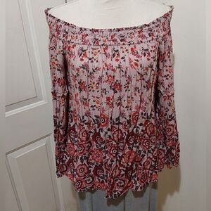 🌺 Like New Curations Off-Shoulder Blouse